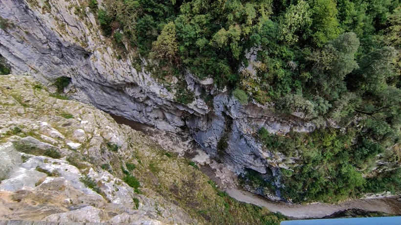 Río Cares desde la Pasarela de los Martínez
