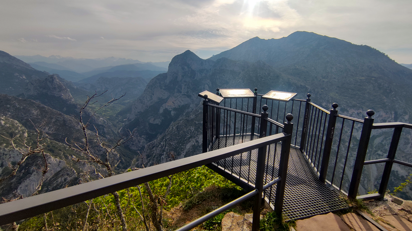 Plataforma del mirador de Santa Catalina