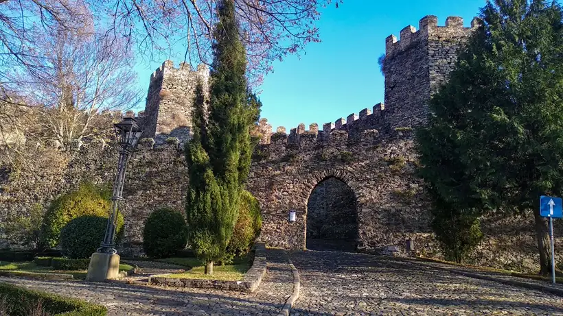 Entrada del castillo de Braganza