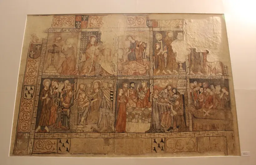 Fresco de la Iglesia de San Sebastián de los Caballeros