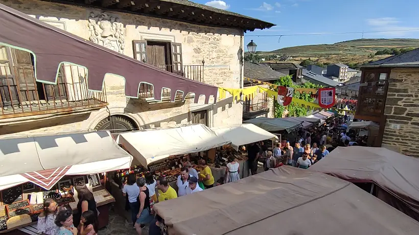 Mercado medieval de Puebla de Sanabria