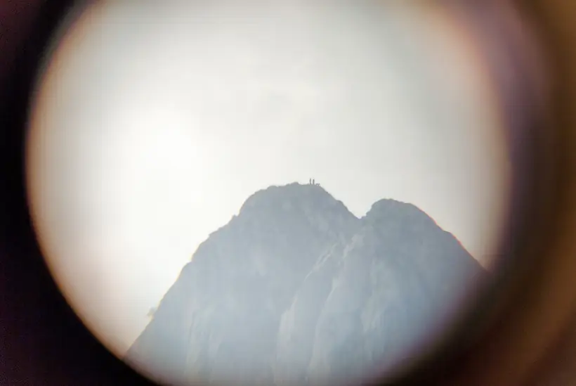 Pico Gilbo desde el telescopio