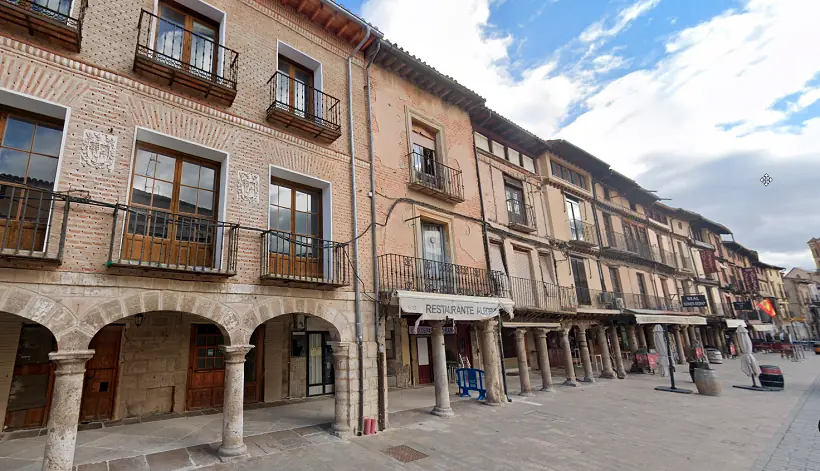 Soportales de la plaza Mayor de Toro
